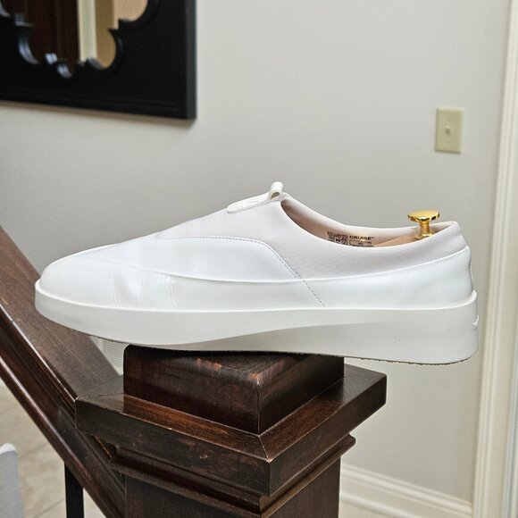 Wolf & Shepherd Men's Cruise TRE Slip On Sneakers, White, Sz 13 - Picture 10 of 16